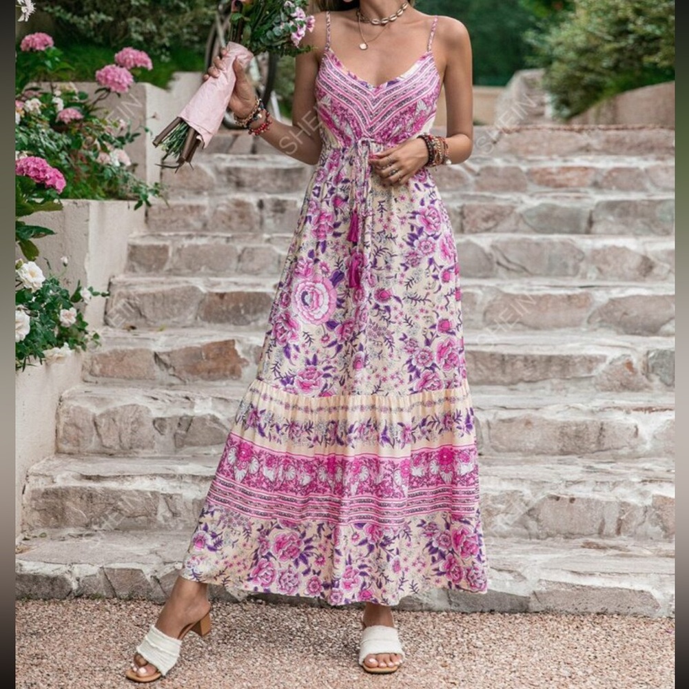 Boho maxi dress